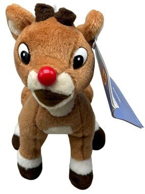 prestige Rudolph and the Island of misfit toys plush animals 6x7.5" READ